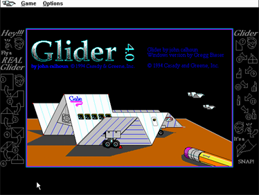 Glider 4.0 - Screenshot - Game Title Image