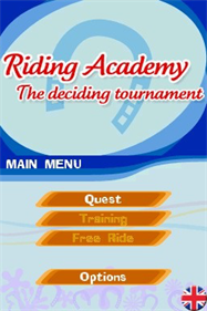 Riding Academy 2 - Screenshot - Game Title Image