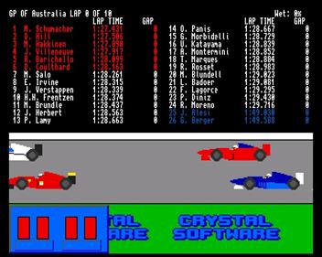 Formula 1 Manager - Screenshot - Gameplay Image