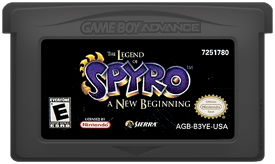 The Legend of Spyro: A New Beginning - Cart - Front Image