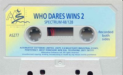 Who Dares Wins II - Cart - Front Image