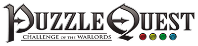 Puzzle Quest: Challenge of the Warlords - Clear Logo Image