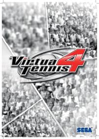 Virtua Tennis 4 - Advertisement Flyer - Front Image
