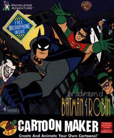 The Adventures of Batman & Robin Cartoon Maker - Box - Front Image