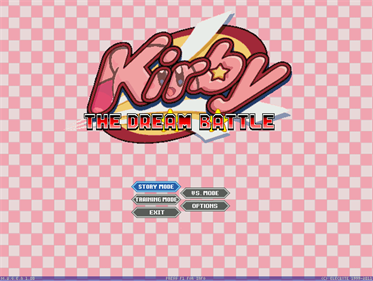 Kirby: The Dream Battle - Screenshot - Game Title Image