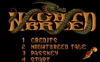 Clive Barker's Nightbreed: The Action Game - Screenshot - Game Title Image