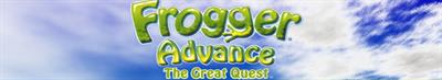 Frogger Advance: The Great Quest - Banner Image
