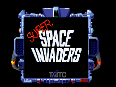 Taito's Super Space Invaders - Screenshot - Game Title