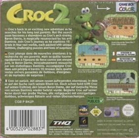 Croc 2 - Box - Back Image