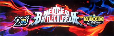 NeoGeo Battle Coliseum - Arcade - Marquee Image