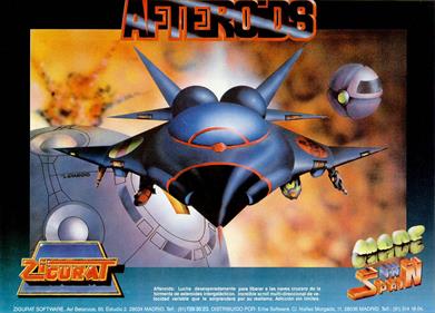 Afteroids - Advertisement Flyer - Front Image