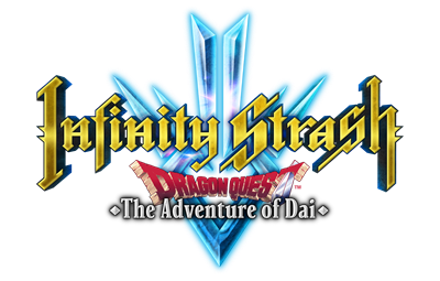 Infinity Strash: DRAGON QUEST The Adventure of Dai - Clear Logo Image