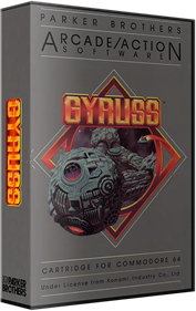 Gyruss - Box - 3D Image