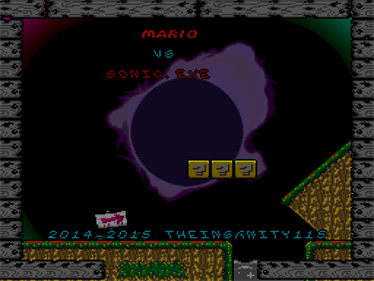 Mario vs. SONIC.EXE - Screenshot - Game Title Image