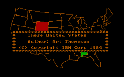 These United States - Screenshot - Game Title Image