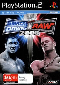 WWE SmackDown! vs. Raw 2006 - Box - Front Image