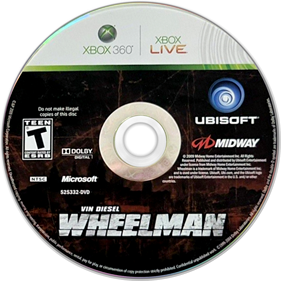 Vin Diesel: Wheelman - Disc Image
