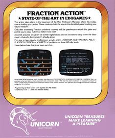 Fraction Action - Box - Back Image