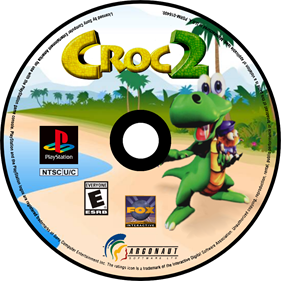 Croc 2 - Fanart - Disc Image