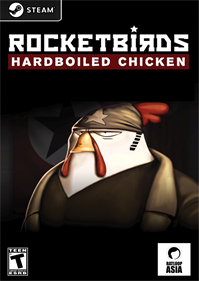 Rocketbirds: Hardboiled Chicken - Fanart - Box - Front