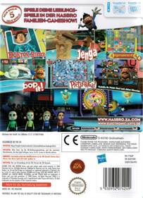 Hasbro Family Game Night 2 - Box - Back Image