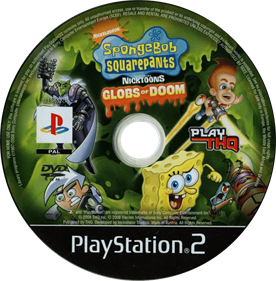 SpongeBob SquarePants featuring Nicktoons: Globs of Doom - Disc Image