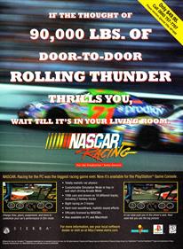 NASCAR Racing - Advertisement Flyer - Front Image