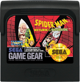 Spider-Man: Return of the Sinister Six - Cart - Front Image