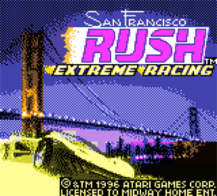 San Francisco Rush: Extreme Racing - Screenshot - Game Title