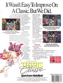 Tetris Classic - Box - Back Image