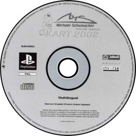 Michael Schumacher Racing World Kart 2002 - Disc Image