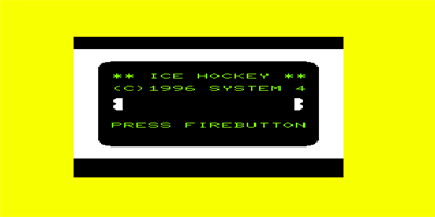 Ice Hockey - Screenshot - Game Title Image
