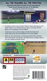 Smash Court Tennis 3 - Box - Back Image