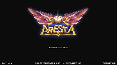 Sol Cresta - Screenshot - Game Title Image