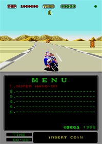 Super Hang-On (Mega-Tech) - Screenshot - Gameplay Image