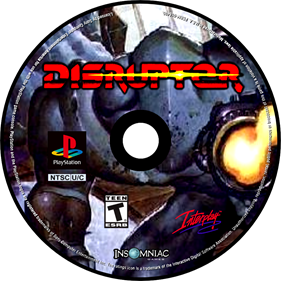 Disruptor - Fanart - Disc Image