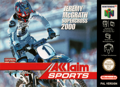 Jeremy McGrath Supercross 2000 - Box - Front - Reconstructed