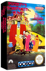 The Addams Family: Pugsley's Scavenger Hunt - Box - 3D Image