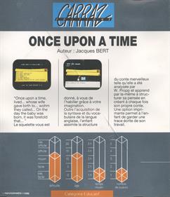 Once upon a time - Box - Back Image