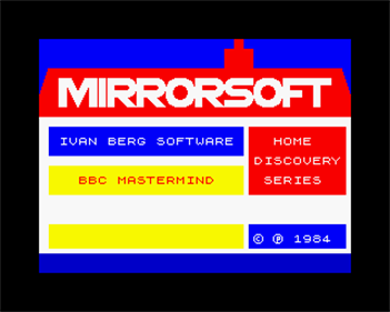 BBC Mastermind - Screenshot - Game Title Image