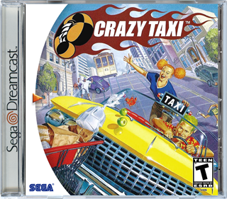 Crazy Taxi - Box - Front - Reconstructed Image