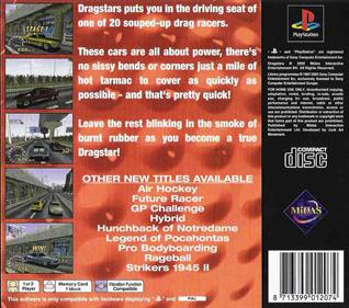 Dragstars - Box - Back Image