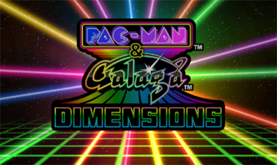 Pac-Man & Galaga Dimensions - Screenshot - Game Title Image