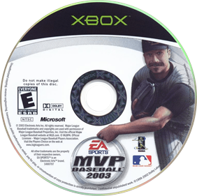 MVP Baseball 2003 - Disc Image