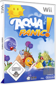 Aqua Panic! - Box - 3D Image