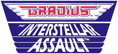 Gradius: The Interstellar Assault - Clear Logo Image