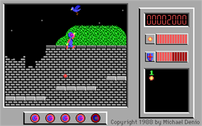 The Adventures of Captain Comic - Screenshot - Gameplay Image
