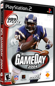 NFL GameDay 2004 - Box - 3D Image