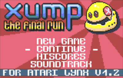 Xump: The Final Run - Screenshot - Game Title Image