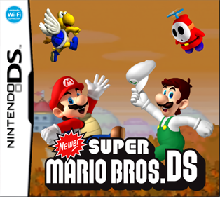 Newer Super Mario Bros. DS - Fanart - Box - Front Image